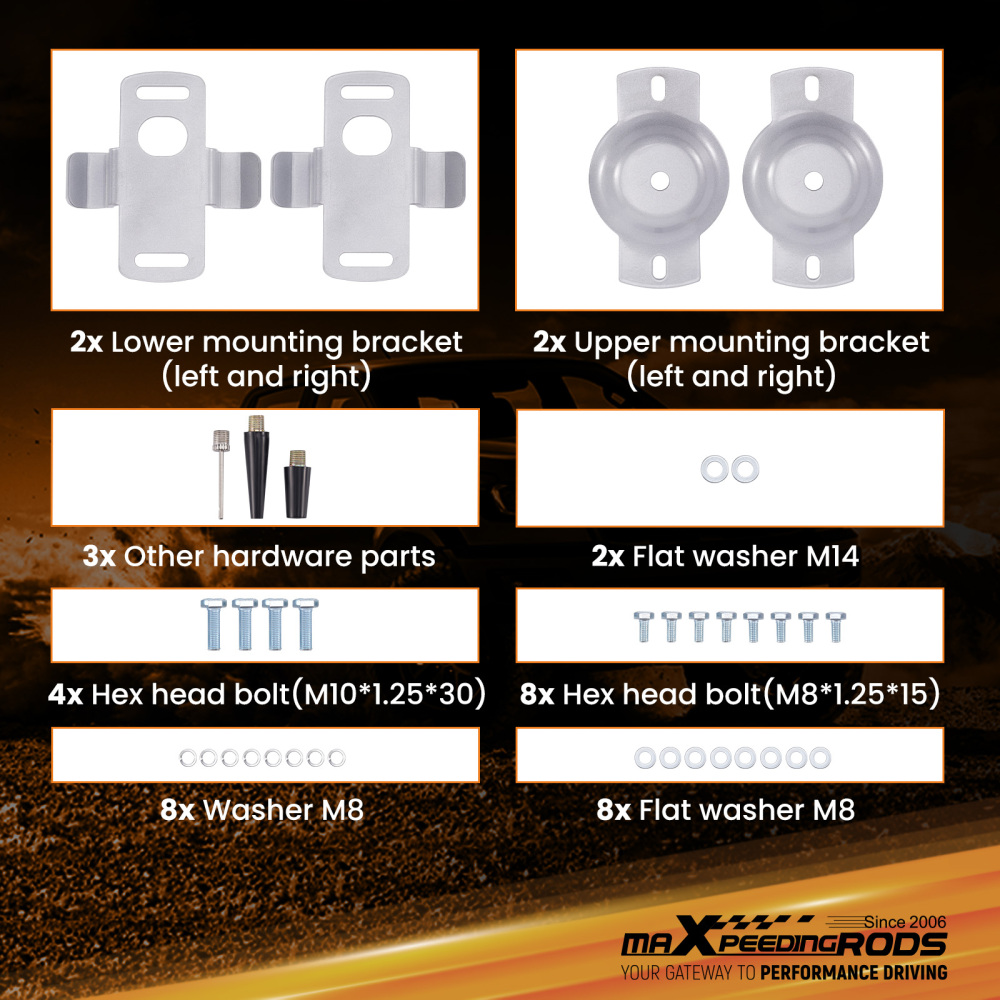 Air Suspension Kit w/ Compressor compatible for Fiat Ducato compatible for Peugeot Boxer 1994-2024 4000kg