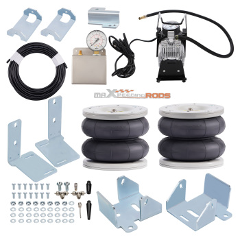 2x Air Suspension spring Bag KIT e 12V Air Compressor compatibile per Ford Transit 2001-2020