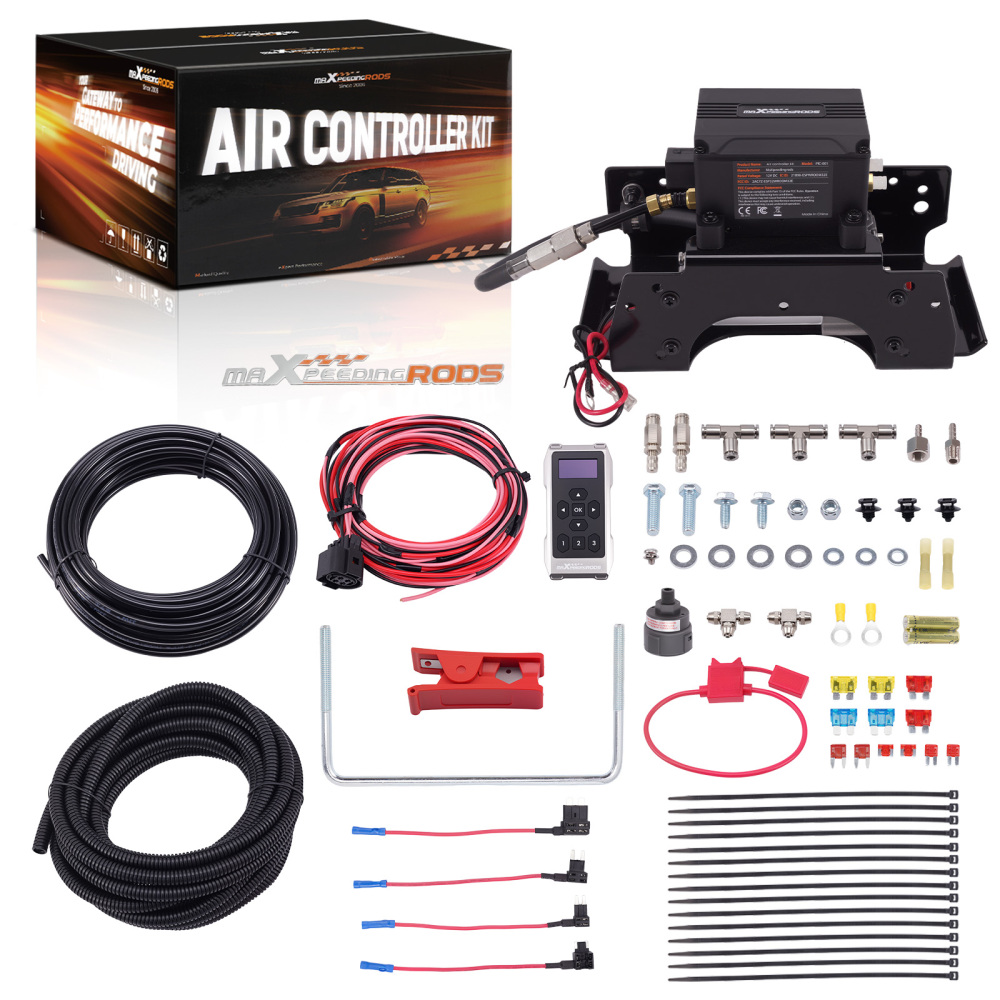 Double-path Air Controller Kit for Trucks SUVs Vans Remote Control Wireless