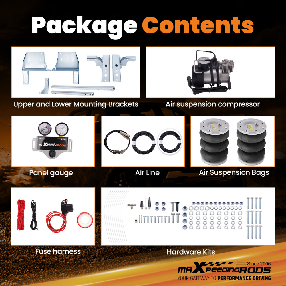 Kit Ressort Suspension W/ Double écartement compatible pour Iveco Daily 35C 55C 1999+ 4000KG