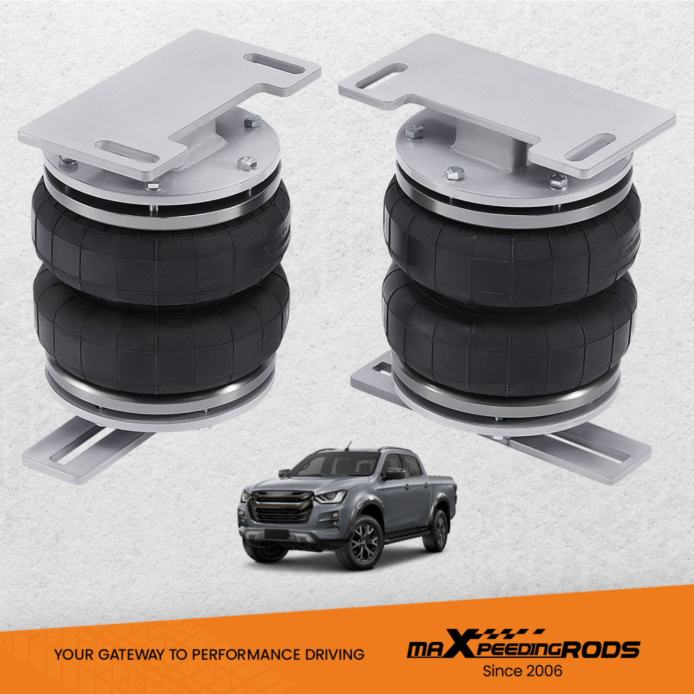 Rear Air Suspension Kit Sping Bag compatible for Isuzu D-Max 2020- 2WD 4WD Heavy Duty