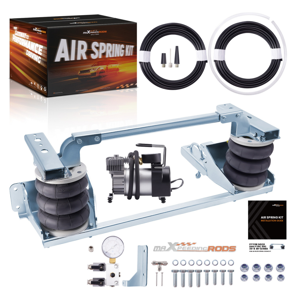 Kit de suspension pneumatique compatible pour Iveco Daily 35c 40c 45c 50c 55C 1999-2024 7.8T