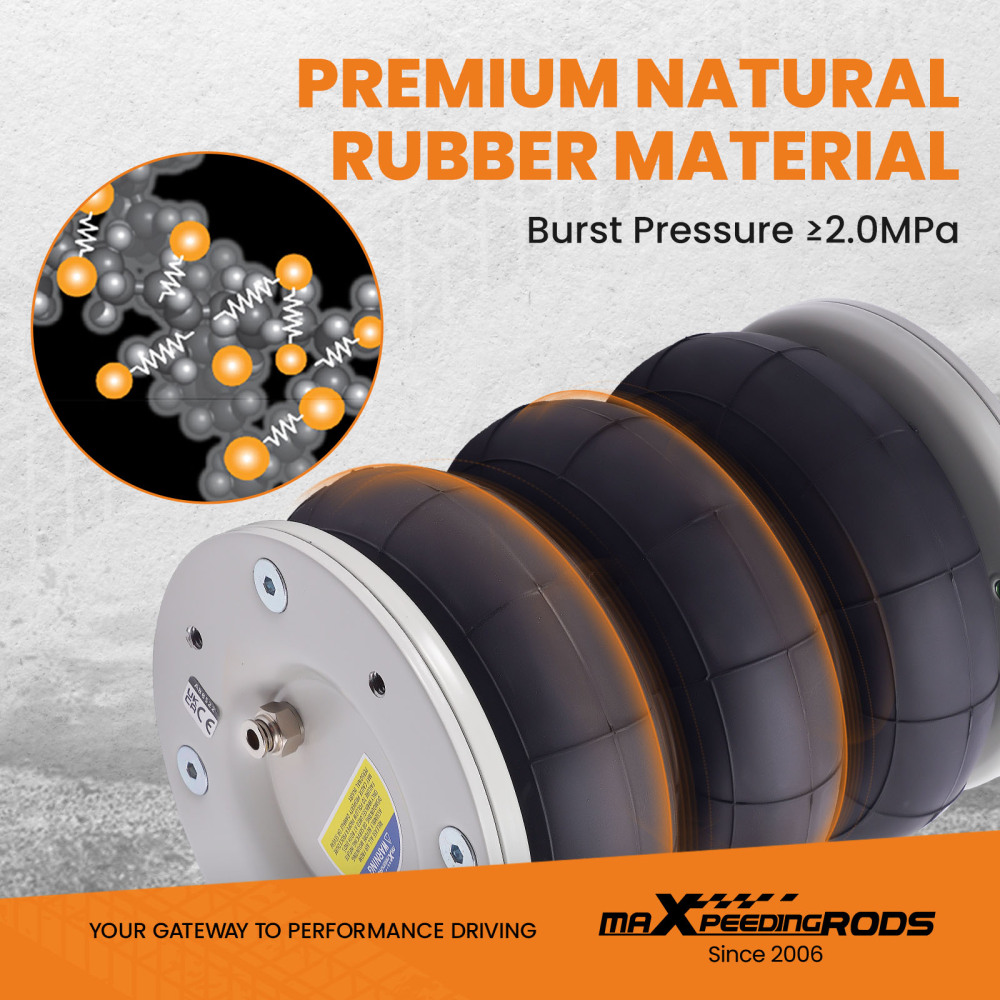 Air Suspension Kit W/ Compressor compatible for Iveco Daily 35C 40C 55C 1985-2024 7800KG