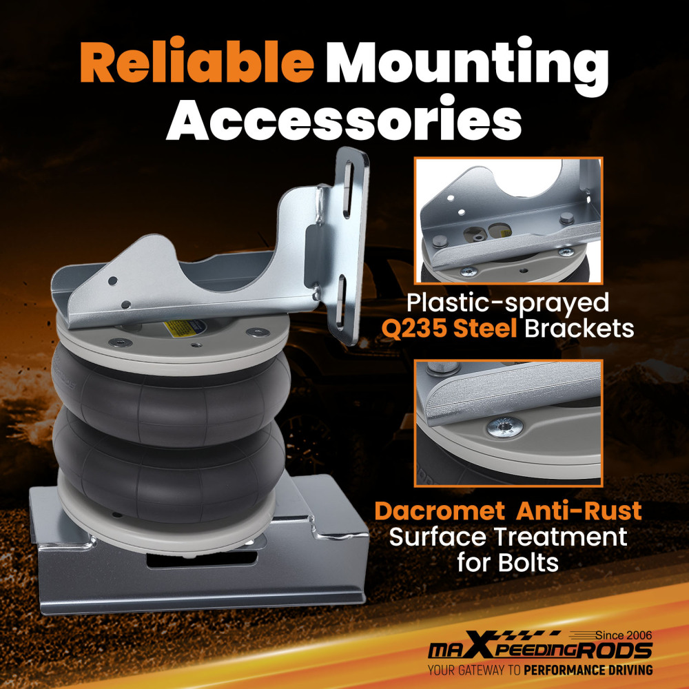 Air Suspension Bag + Compressor Assembly Kit compatible for Mercedes Sprinter 06-22 4000kg