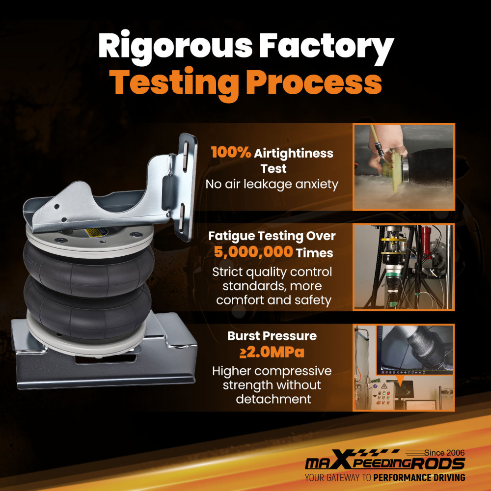 Rear Air Suspension Spring Bag Kit compatible for Mercedes-benz Sprinter 2006-2022 4000KG