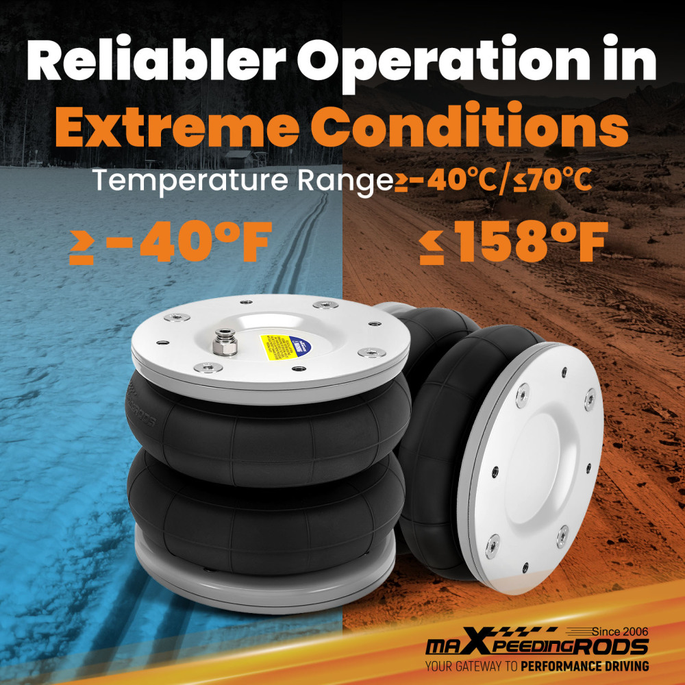 Rear Air Suspension Spring Bag Kit compatible for Mercedes-benz Sprinter 2006-2022 4000KG