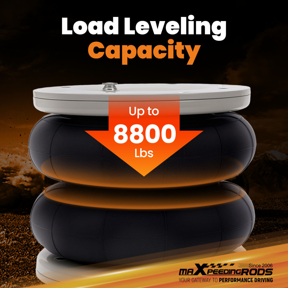 Rear Air Suspension Spring Bag Kit compatible for Mercedes-benz Sprinter 2006-2022 4000KG