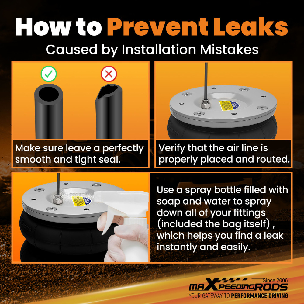 Rear Air Suspension Spring Bag Kit compatible for Mercedes-benz Sprinter 2006-2022 4000KG