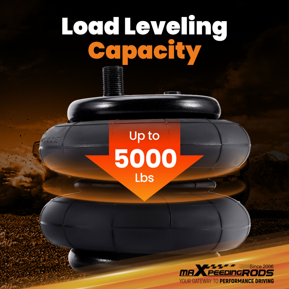 Towing Air Spring Bag Suspension Compressor Kit compatible for VW Crafter 2006-2017 4000kg