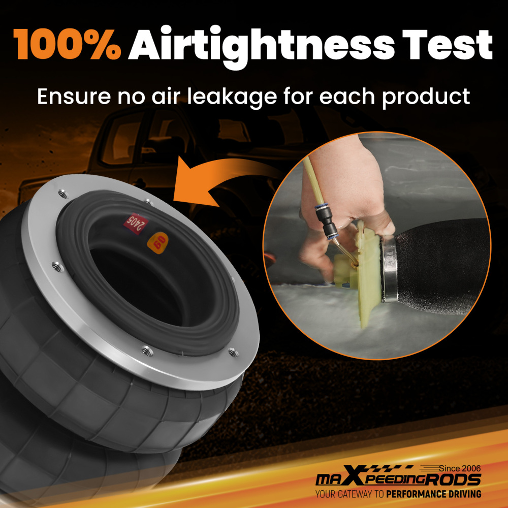 Kit sac de suspension pneumatique compatible pour VW Crafter 4motion compatible pour Mercedes Sprinter 4X4