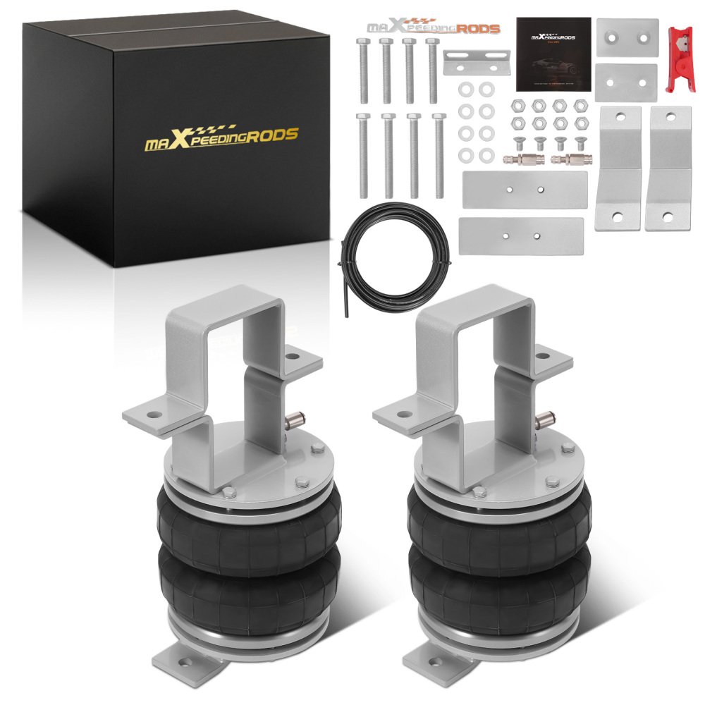 Air Spring Bag Helper Kit compatible for VW Crafter Vans Cab Motorhomes Dual Rear Wheel