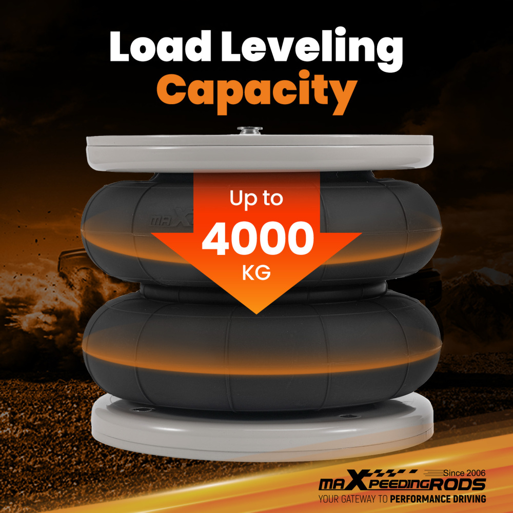 Kit Sospensioni Pneumatiche + Doppio manometri compatibile per Mercedes Benz Sprinter 2006-