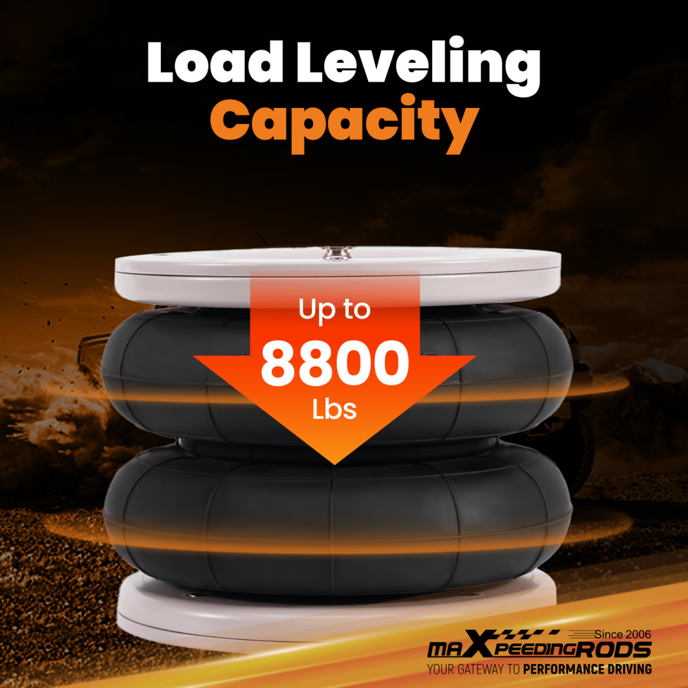 maXpeedingrods Air Suspension with Compressor compatible for Mercedes-Benz Sprinter 06-22 4000kg