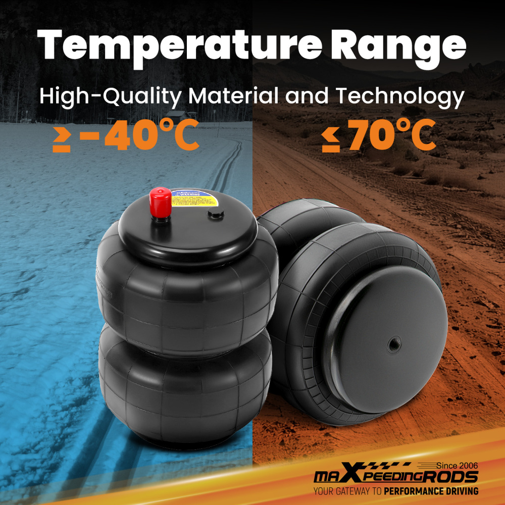 Towing Air Suspension Spring Bag Kit compatible for Isuzu D-Max 4x2 4X4 Hi-Rider 2012-2020