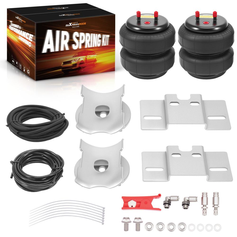 Air Spring Bag Helper Kit compatible for Holden Rodeo RA KB TF 4x2 1981-2008 5000LBS Rear