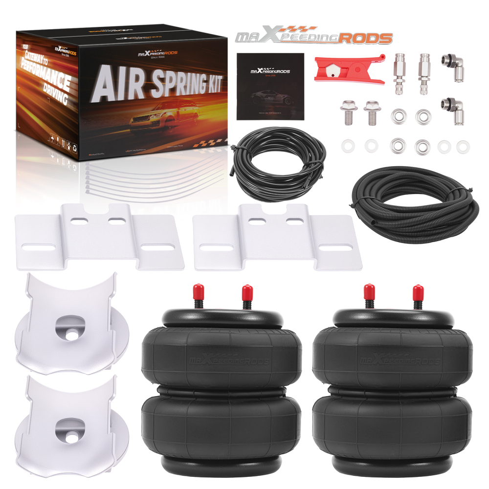 Air Spring Bag Helper Kit compatible for Holden Rodeo RA KB TF 4x2 1981-2008 5000LBS Rear