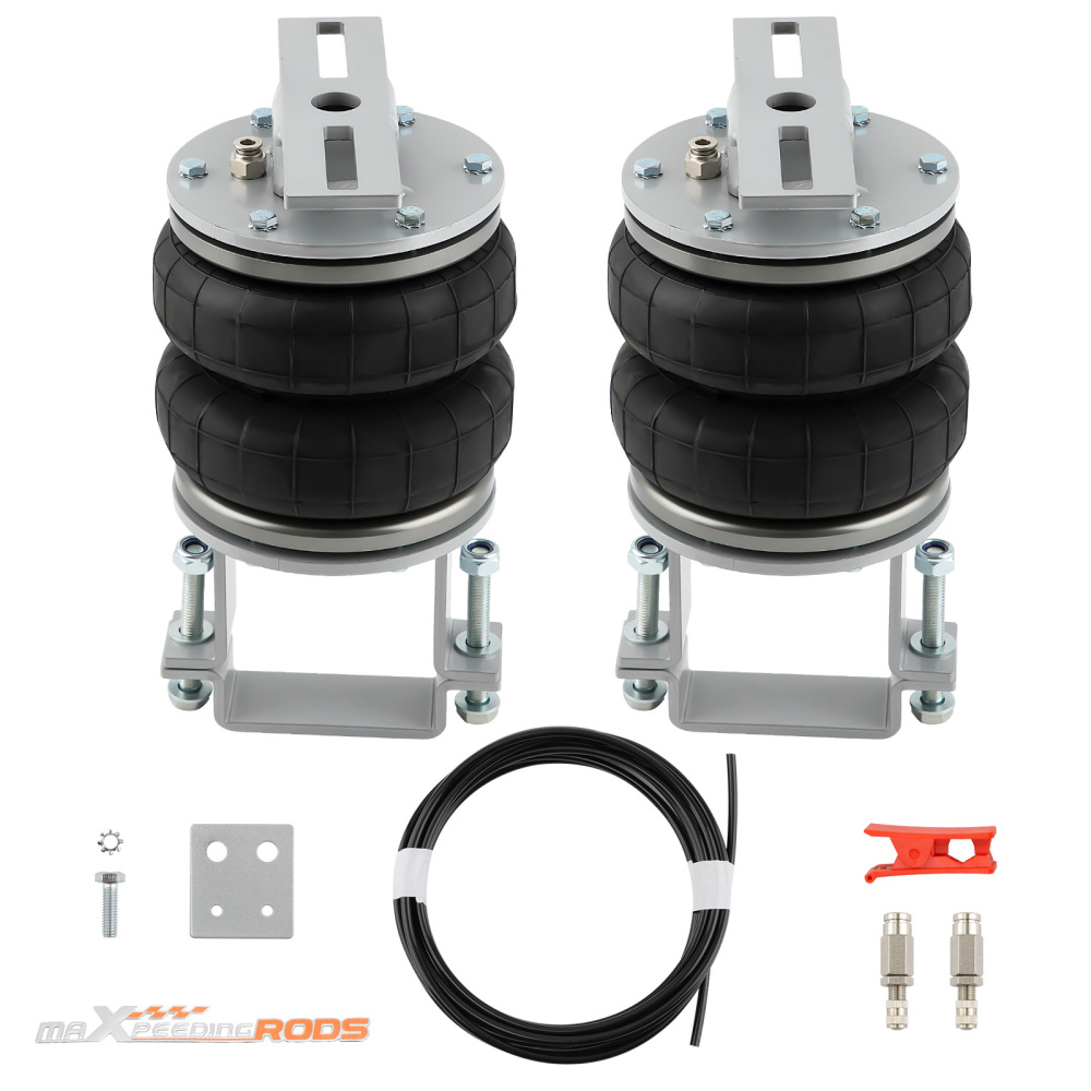 Air Suspension Spring Bag Compressor Kit compatible for Mitsubishi Triton MN ML MQ 2005-