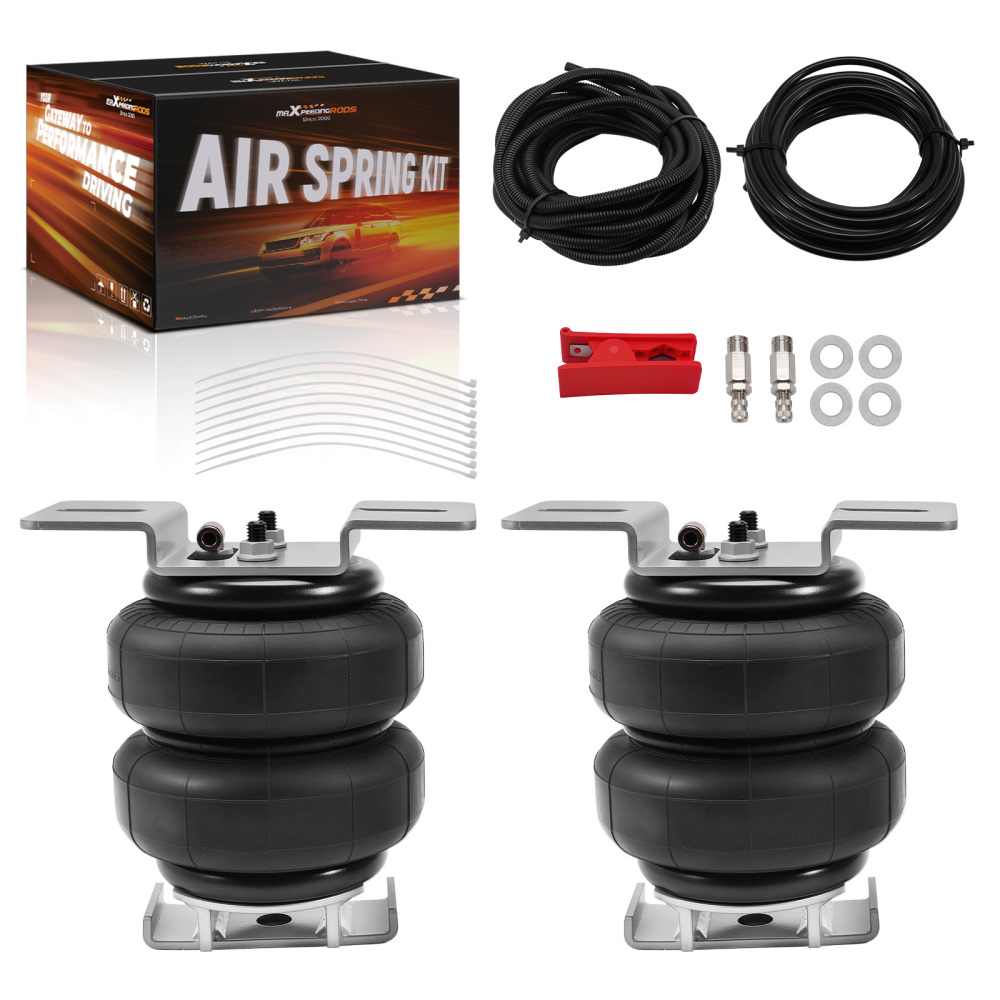 Rear Air Suspension Spring Bag leaf Helper Kit compatible for Nissan Navara D21 D22 4X4 4WD