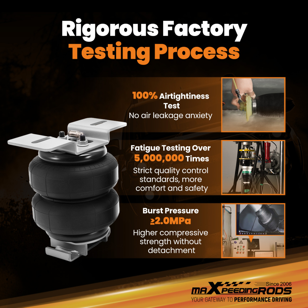 Rear Air Suspension Spring Bag leaf Helper Kit compatible for Nissan Navara D21 D22 4X4 4WD