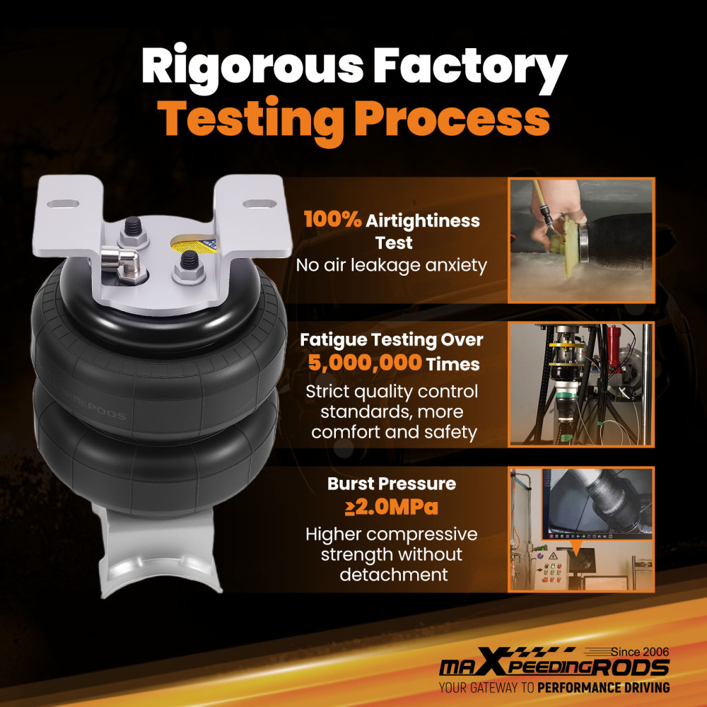 Air Suspension Kit Rear compatible for Toyota Land Cruiser 73 75 Series 1985-1990