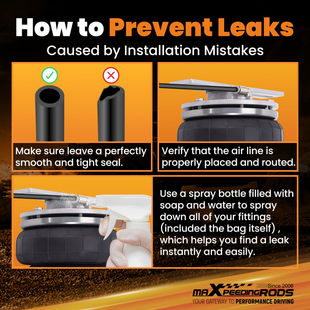 Air Spring Bag Suspension Kit compatible for Nissan Navara D23 2015-2024 W/ Leaf Rear