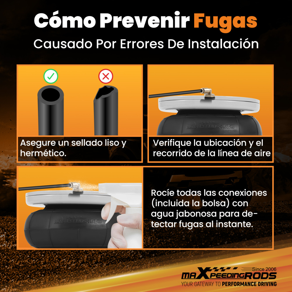 Air Suspension Kit W/ Dual Gauge compatible for Vauxhall Movano X70 compatible for FWD 1999-2010 4000KG