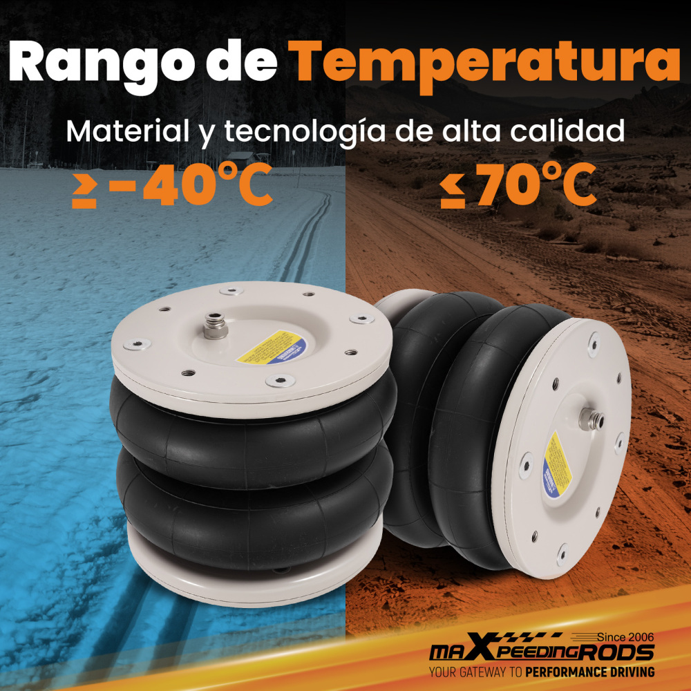 Air Suspension Kit W/ Dual Gauge compatible for Vauxhall Movano X70 compatible for FWD 1999-2010 4000KG