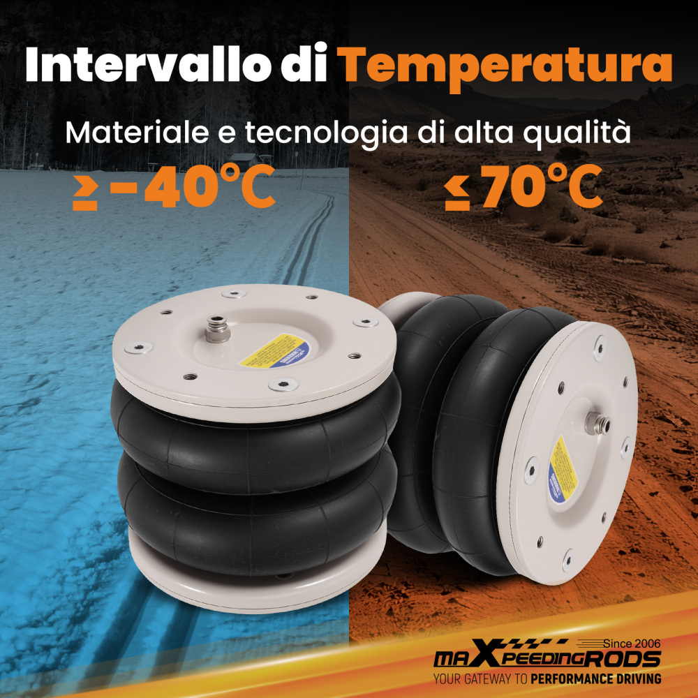 Air Suspension Kit W/ Dual Gauge compatible for Vauxhall Movano X70 compatible for FWD 1999-2010 4000KG