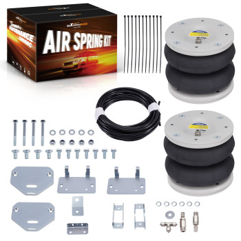 Rear Air Spring Bellow + Brackets Kit compatible for Vauxhall Opel Movano X70 1998-2010