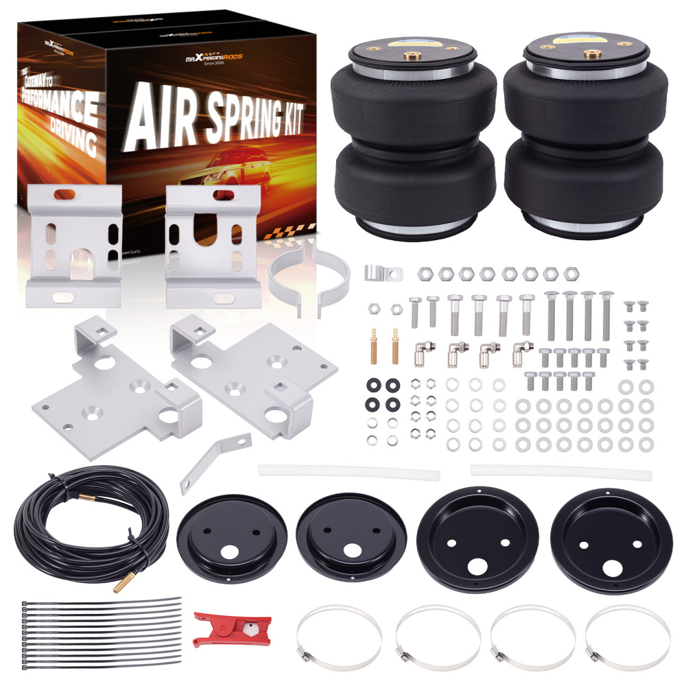Air Helper Spring Bag Kit 5000lbs compatible for Chevy Silverado 2500 4WD/RWD