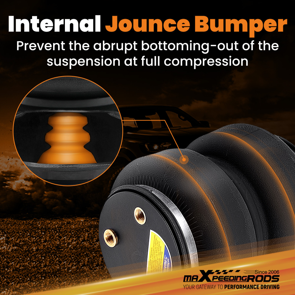 Air Helper Spring Bag Kit 5000lbs compatible for Chevy Silverado 2500 4WD/RWD