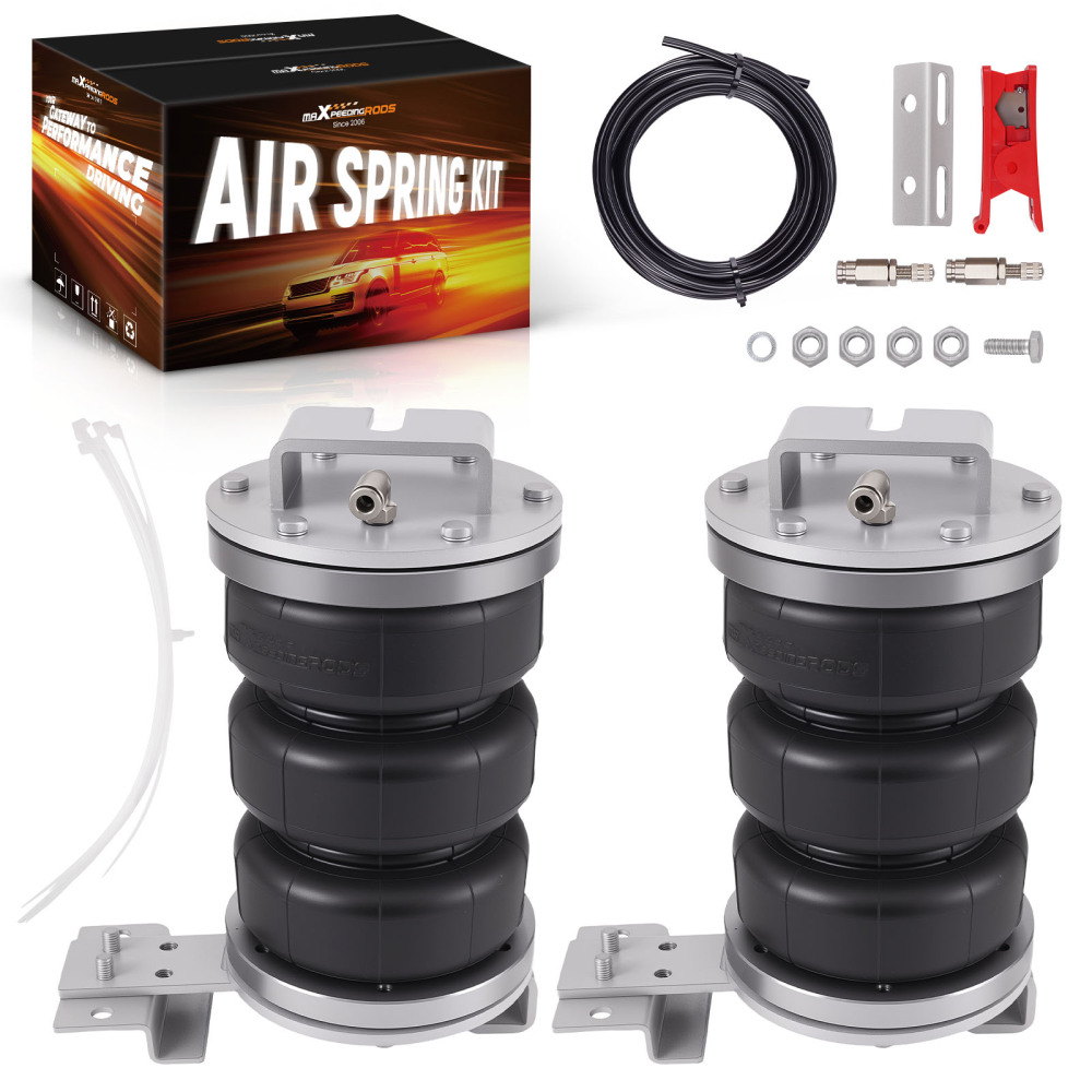 Air Helper Spring Bag Kit Rear compatible for Chevrolet Silverado 1500 2020+ Trail Boss