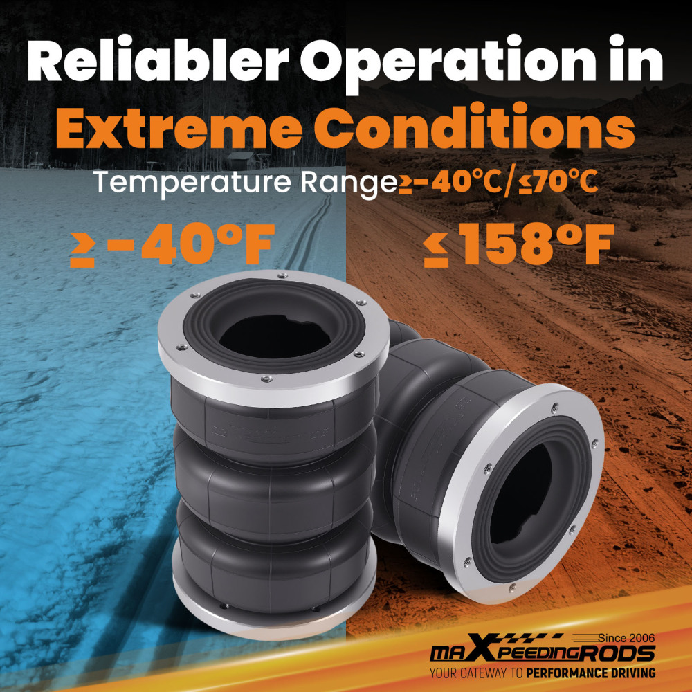 Air Helper Spring Bag Kit Rear compatible for Chevrolet Silverado 1500 2020+ Trail Boss