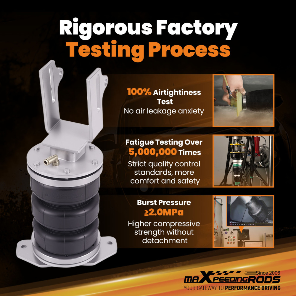 Air Suspension Bag Helper Spring Kit Rear compatible for Ford Everest Tremor 2022-ONWARDS