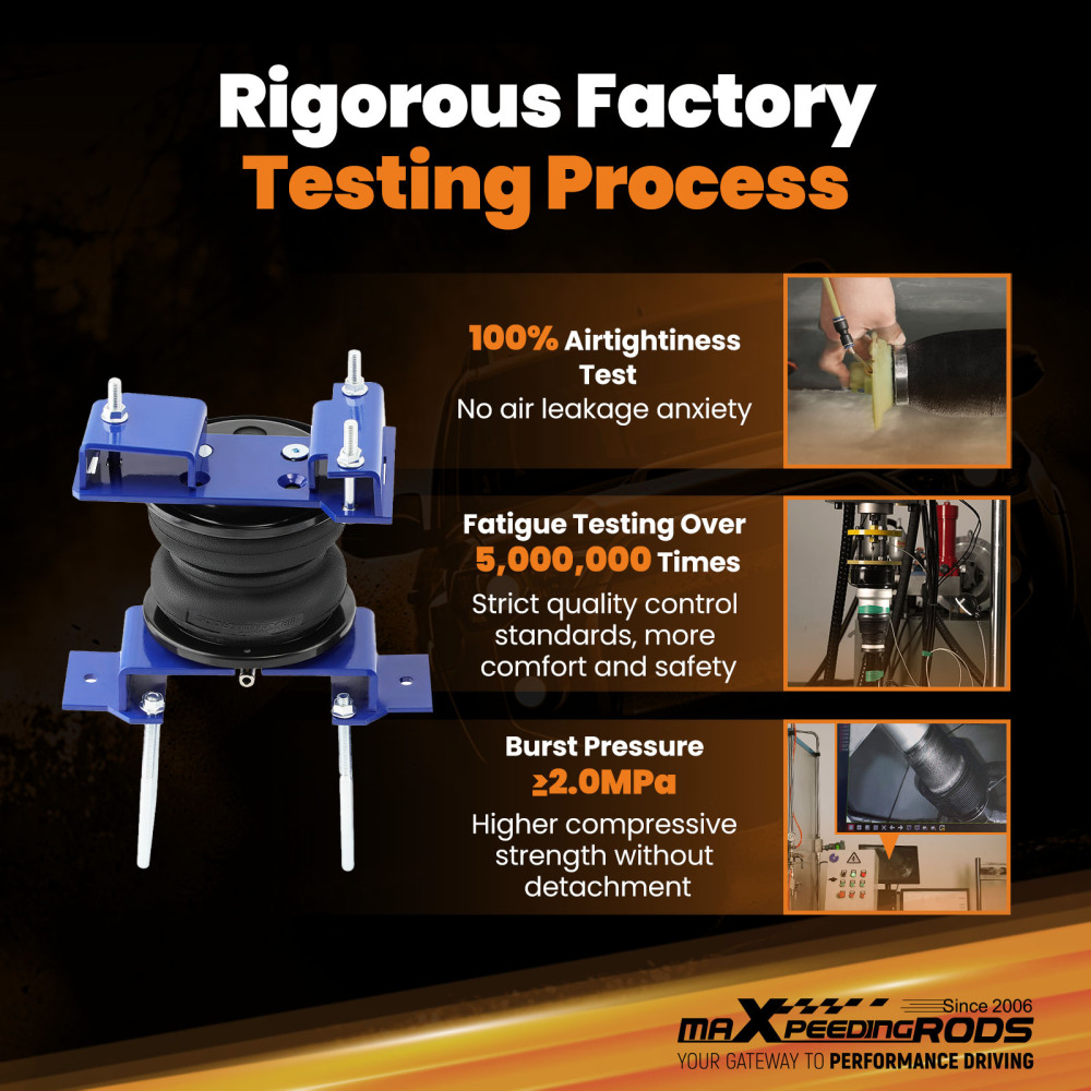 Air Spring Kit Rear For GMC Silverado Sierra 1500 4WD 2019-2025