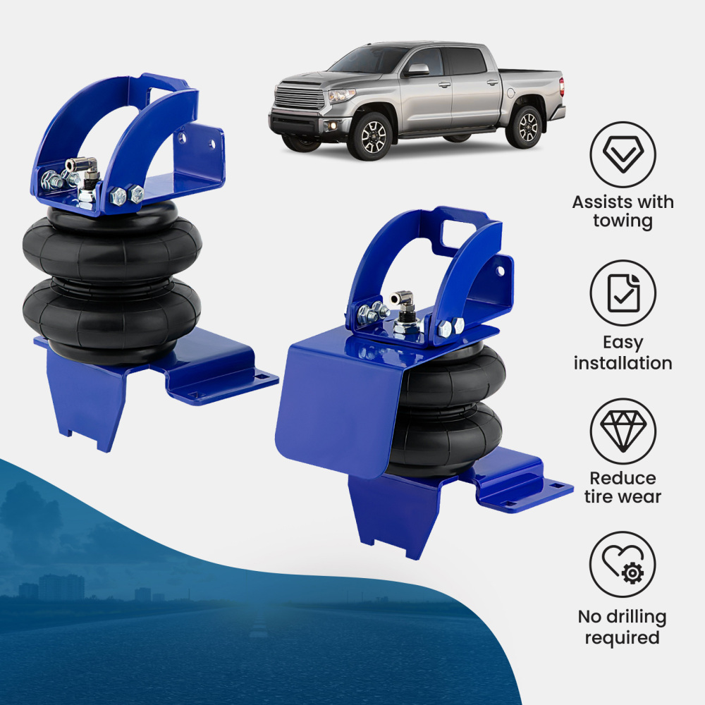 Air Rear Helper Spring Kit compatible for Toyota Tacoma 4WD 2005-2020 2021