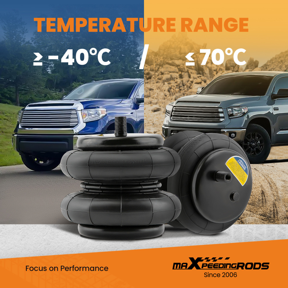 Rear Air Helper Spring Suspension Kit for compatible for Toyota Tacoma 2WD 4WD 05-23