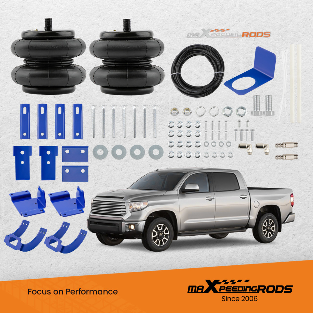 Rear Air Helper Spring Suspension Kit for compatible for Toyota Tacoma 2WD 4WD 05-23