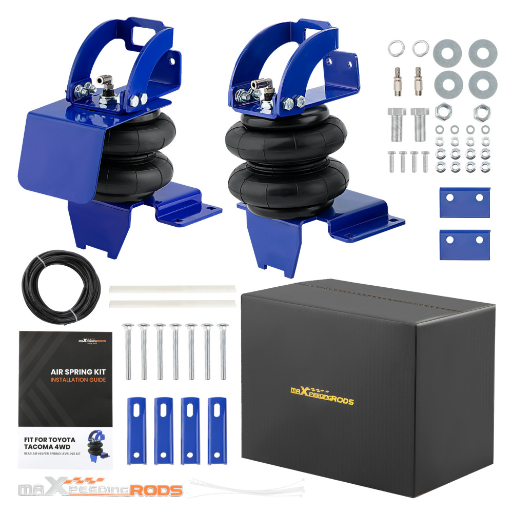 Rear Air Helper Spring Suspension Kit for compatible for Toyota Tacoma 2WD 4WD 05-23