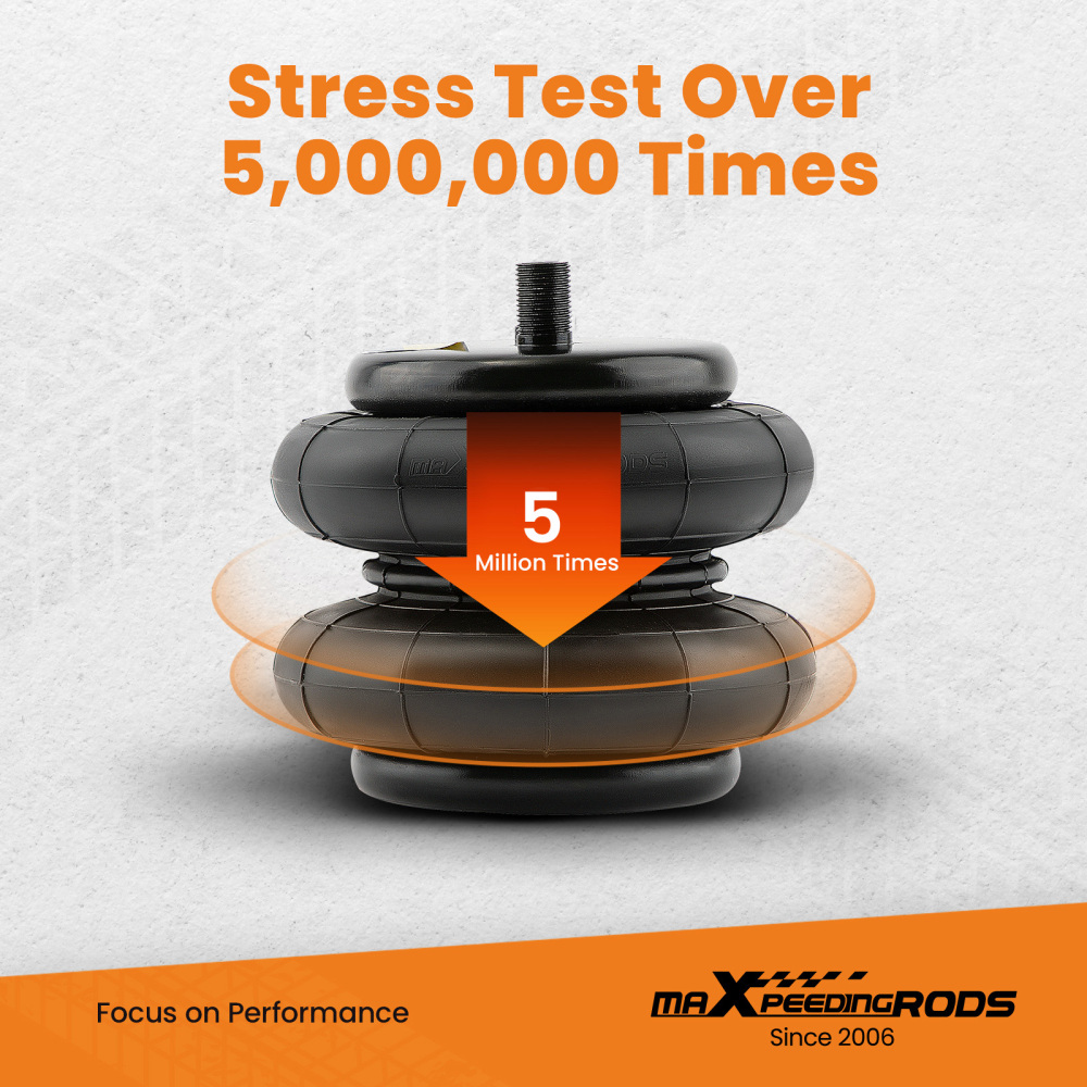 Rear Air Helper Spring Suspension Kit for compatible for Toyota Tacoma 2WD 4WD 05-23