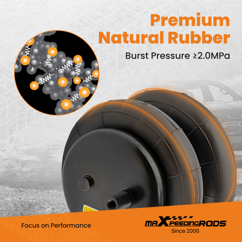 Rear Air Helper Spring Suspension Kit for compatible for Toyota Tacoma 2WD 4WD 05-23