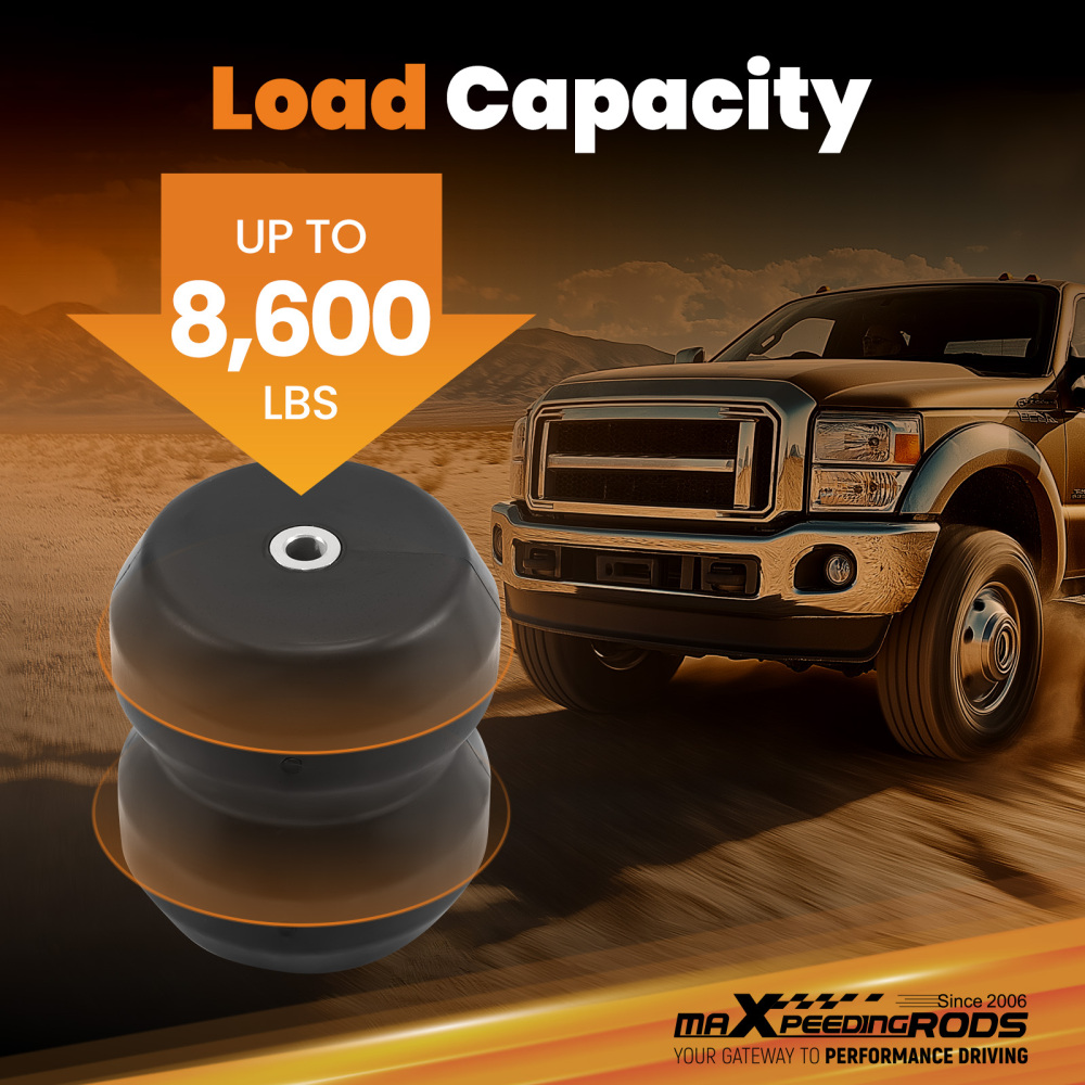 Air Helper Spring Kit Rear SES Suspension compatible for Ford F-250 Super Duty 4WD 2021