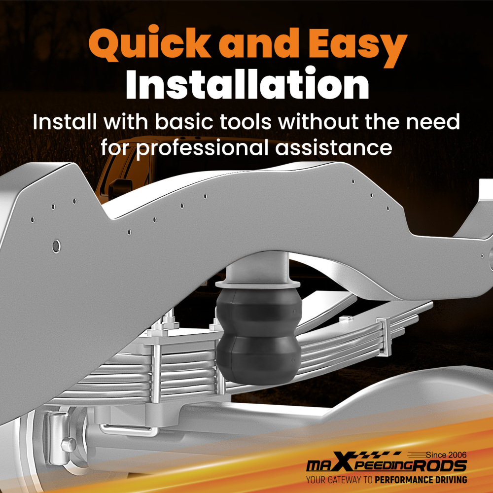 Air Helper Spring Kit Rear SES Suspension compatible for Ford F-250 Super Duty 4WD 2021