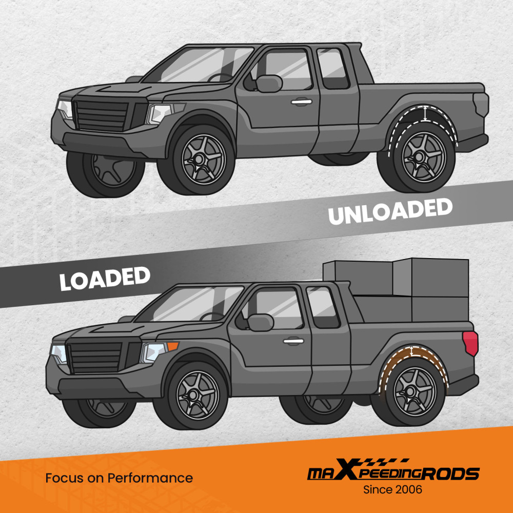 Air Helper Spring Kit Rear SES Suspension compatible for Ford F-250 Super Duty 4WD 2021