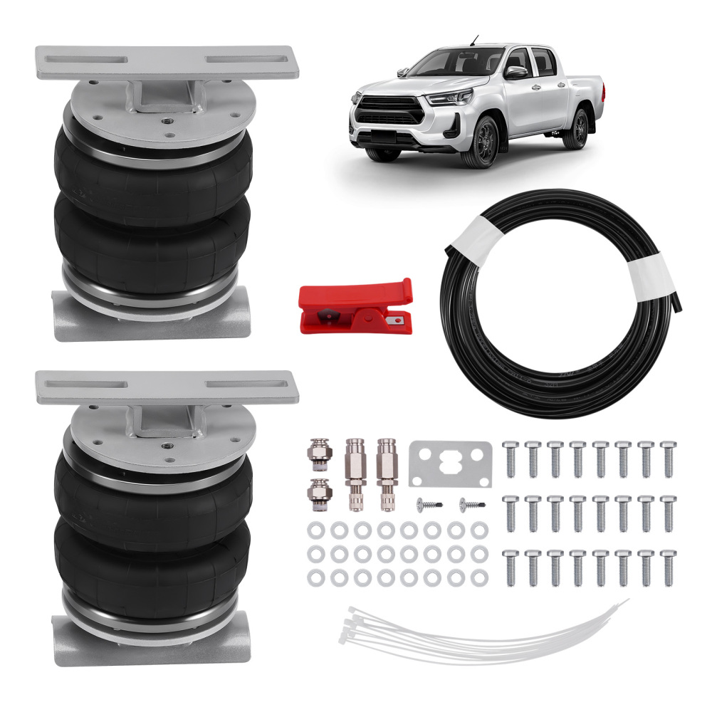 Air Suspension Bag Assist Kit Compatible For Toyota Landcruiser V8 70 76 78 79 VDJ79 2009+
