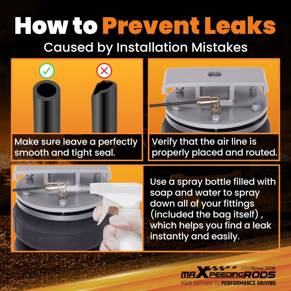 NEW! Rear Air Suspension Bag Load Assist Kit compatible for Toyota Hilux 4WD 2015-2020