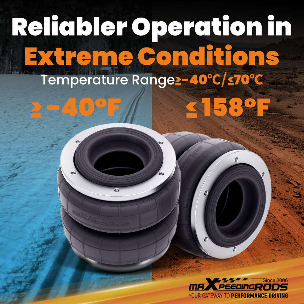 NEW! Rear Air Suspension Bag Load Assist Kit compatible for Toyota Hilux 4WD 2015-2020