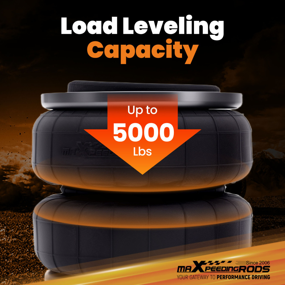 NEW! Rear Air Suspension Bag Load Assist Kit compatible for Toyota Hilux 4WD 2015-2020