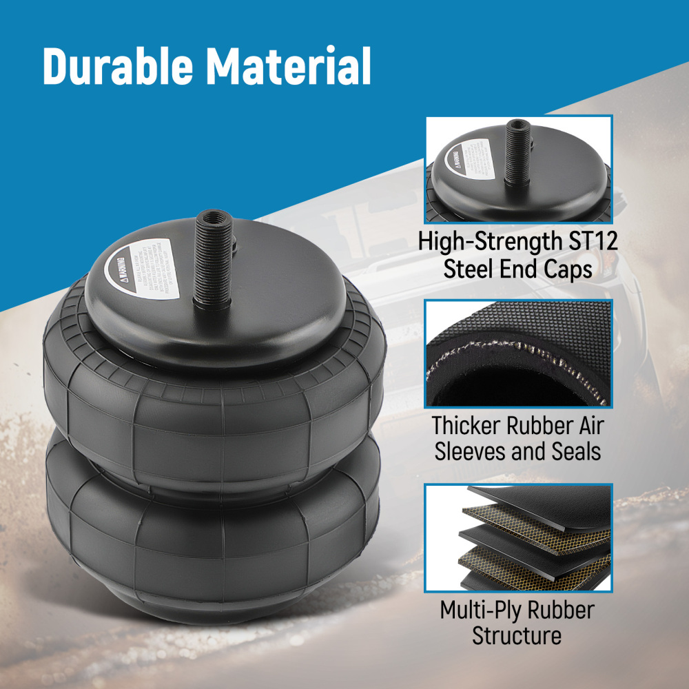 Rear Air Helper Spring Suspension Level Kit compatible for Toyota Tundra 2007-2022