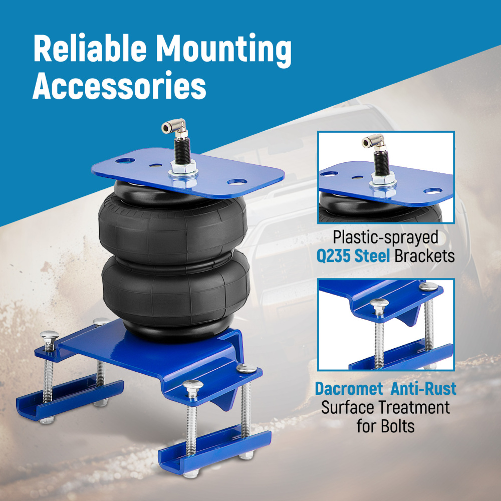 Rear Air Helper Spring Suspension Level Kit compatible for Toyota Tundra 2007-2022